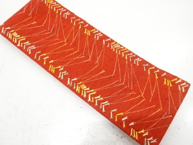 JAPANESE HANHABA OBI / WOVEN PINE